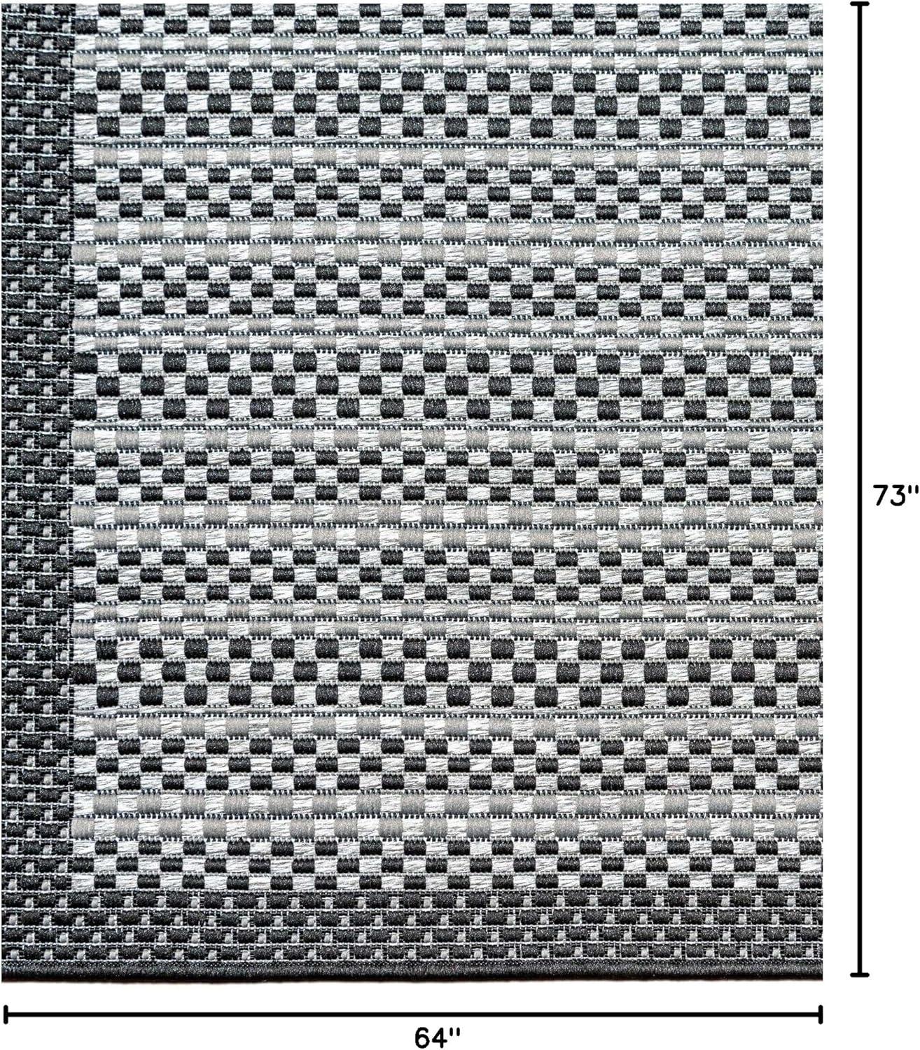 Striped Indoor / Outdoor Rug