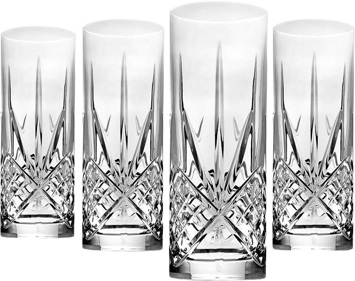 Dublin Crystal Highball Glass 12oz