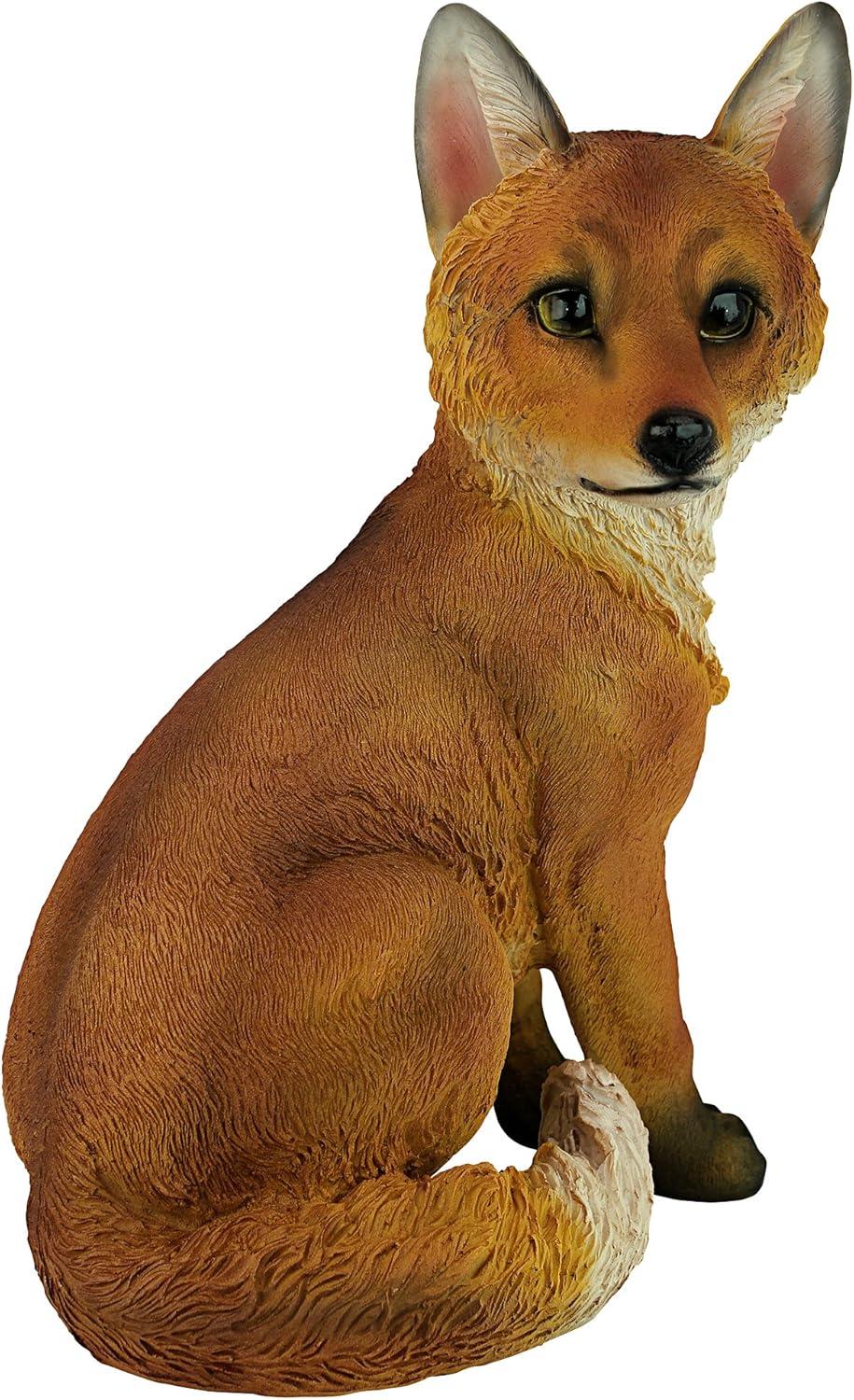 Design Toscano Woodie, the Woodland Fox Garden Statue