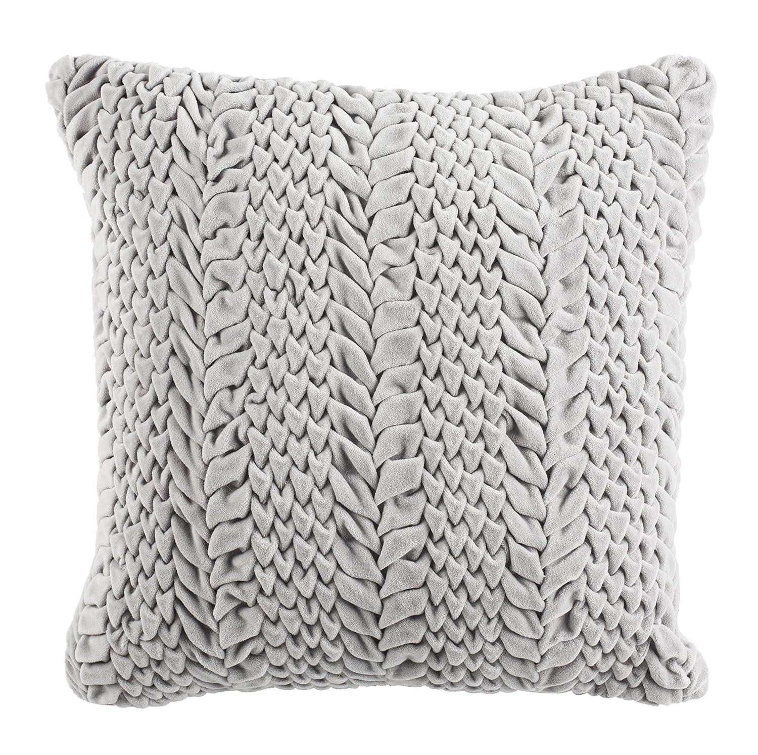 Barlett Pillow - Light Grey - 12"X20" - Safavieh