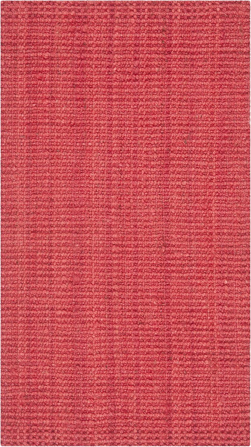 Natural Fiber NF730 Hand Woven Indoor Accent Rug - Red - 2'3"x4' - Safavieh.