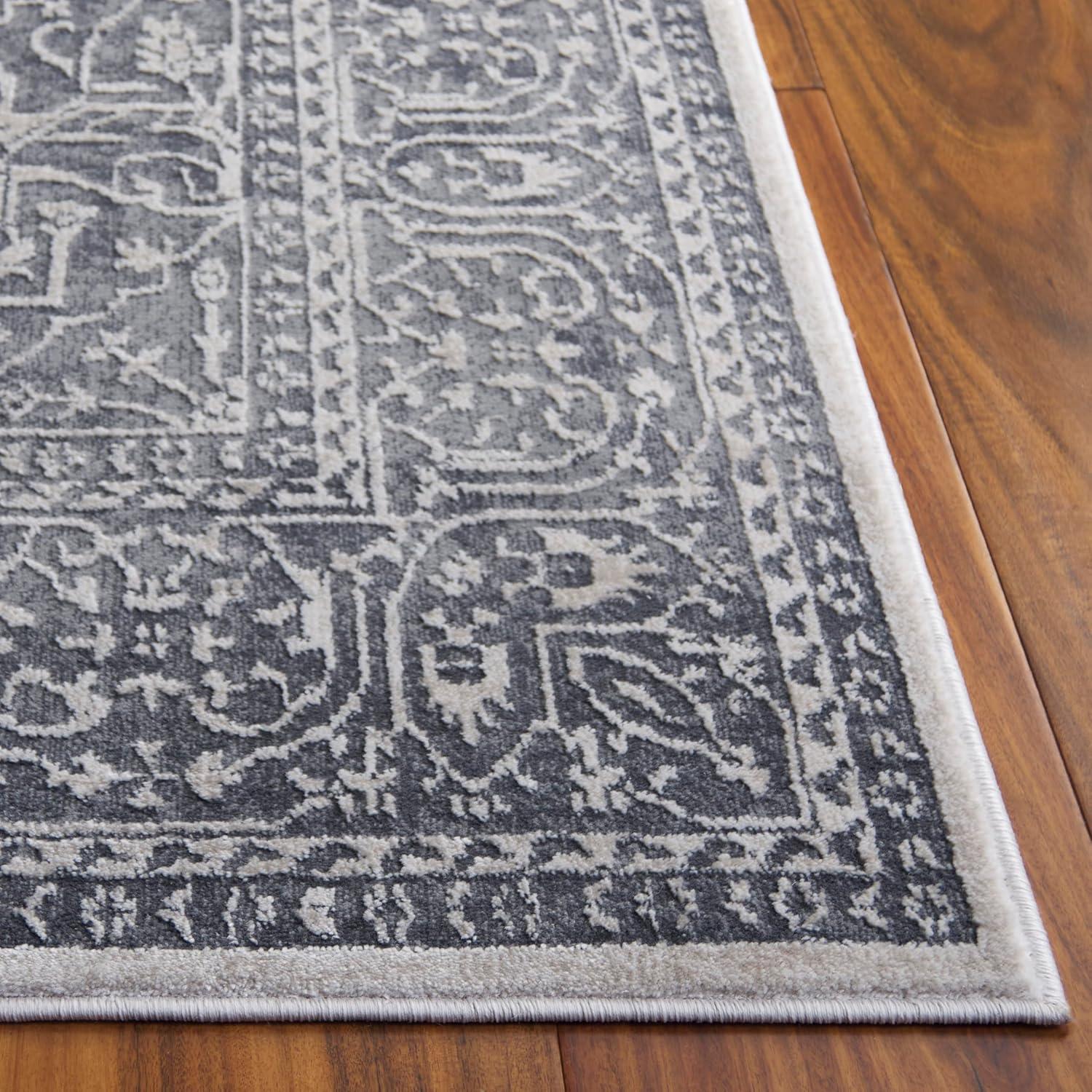 Reflection RFT670 Power Loomed Indoor Accent Rug - Dark Grey/Cream - 3'x5' - Safavieh.