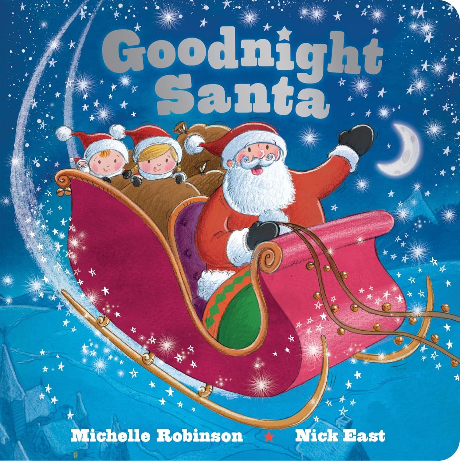 Goodnight Santa: Holiday Bedtime Story for Kids