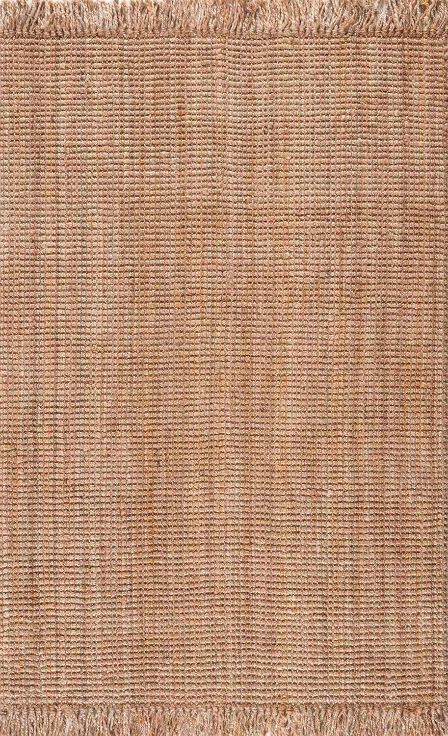 Hauteloom Rectangle Area Rug  Brown