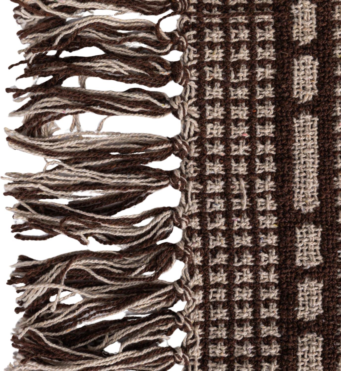 Bloomingville Hand Woven Throw Blanket