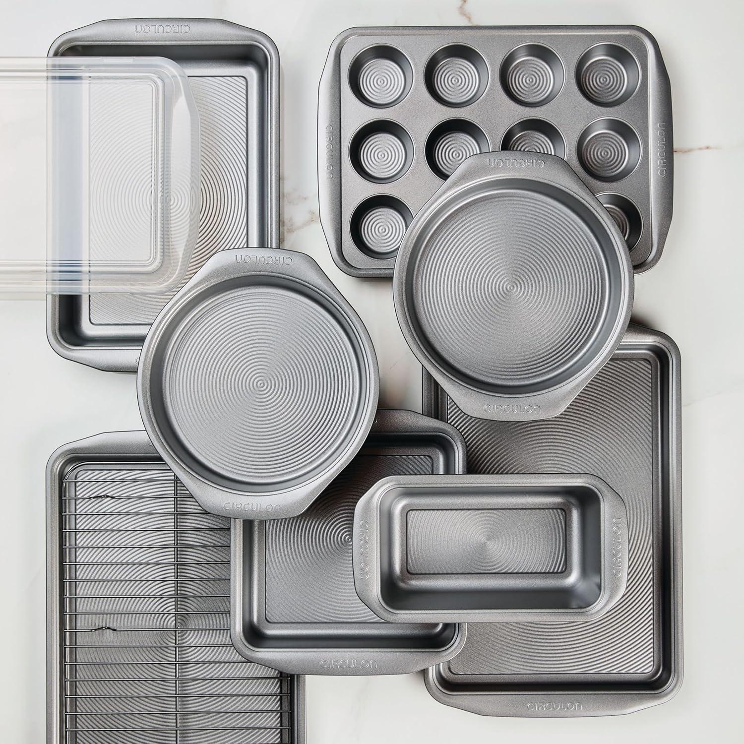 Circulon Circulon Bakeware Nonstick Bakeware Set / Baking Pans, 10 Piece