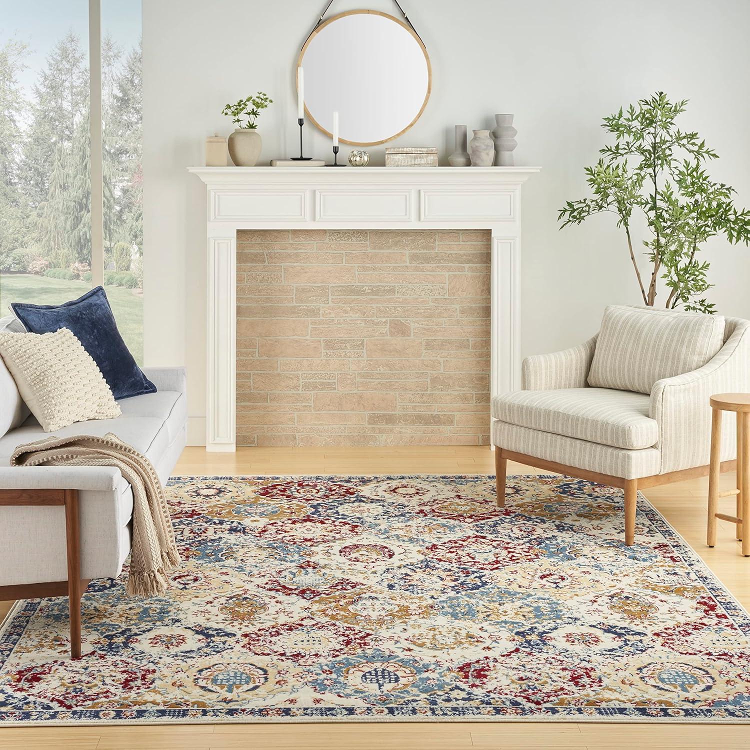 Nourison Grafix Multicolor Bohemian Indoor Area Rug