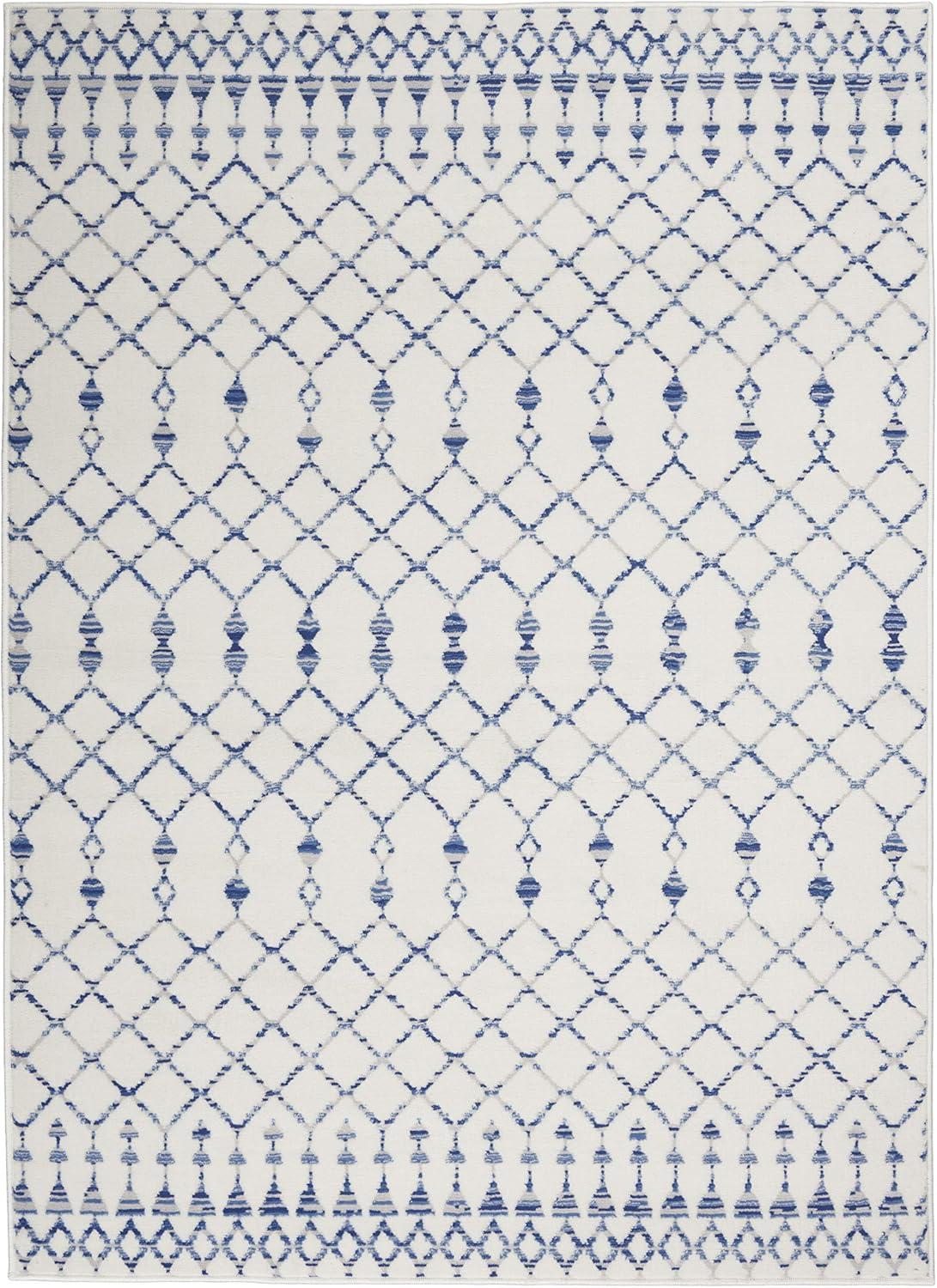 Nourison Whimsicle WHS02 Indoor only Area Rug - Ivory 6' x 9'