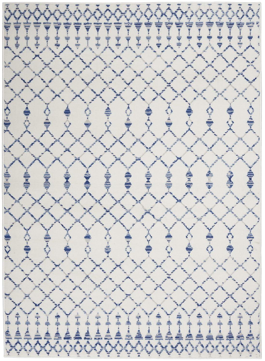 Nourison Whimsicle WHS02 Indoor only Area Rug - Ivory 6' x 9'