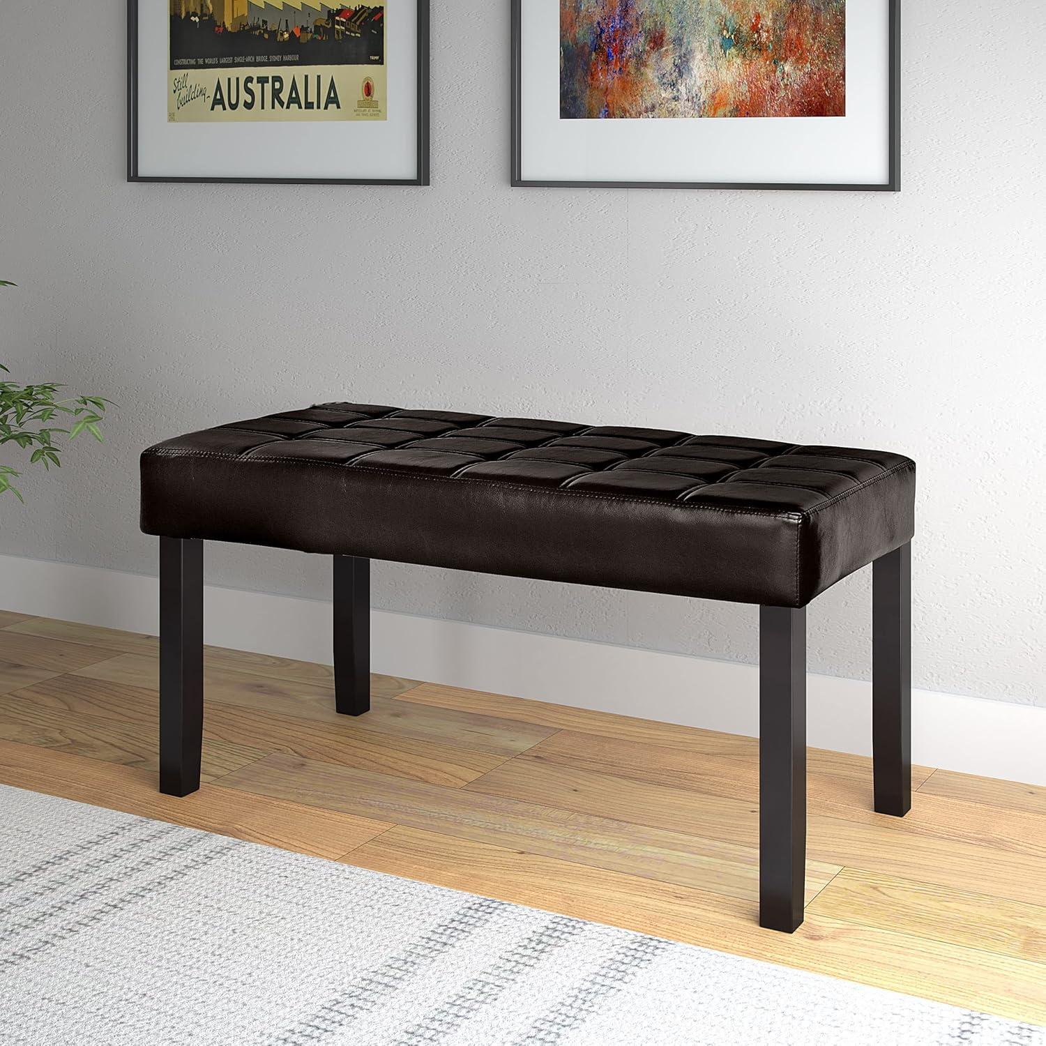 California 24 Panel Bench - CorLiving