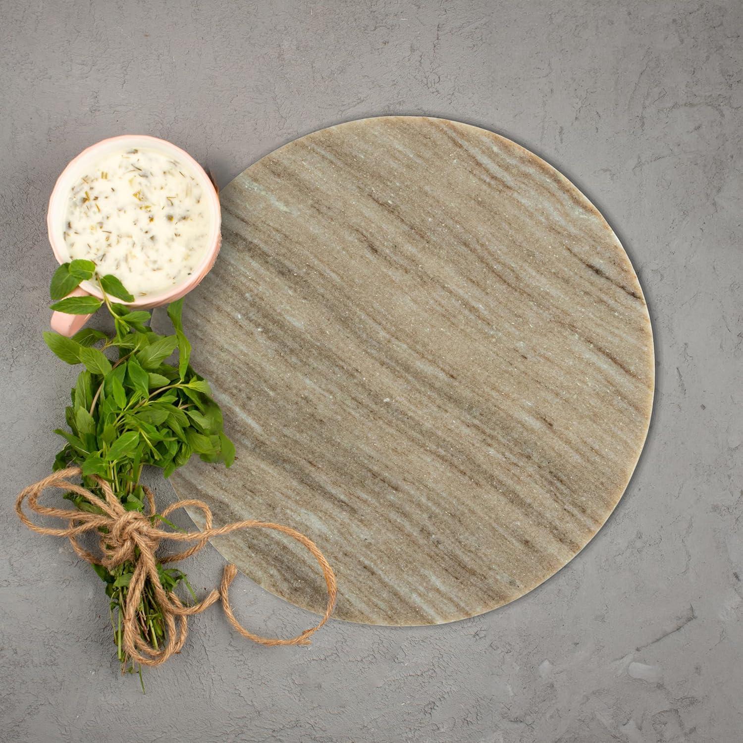 Keane Round Marble Cheese Board