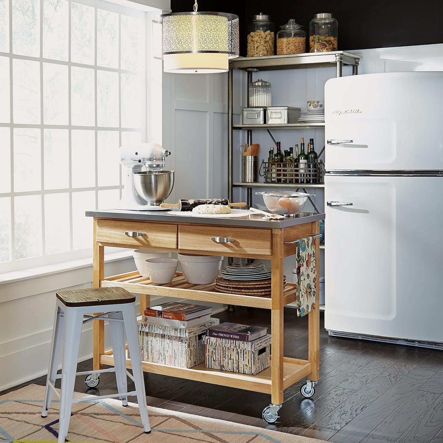 Home Styles Manhattan Kitchen Cart