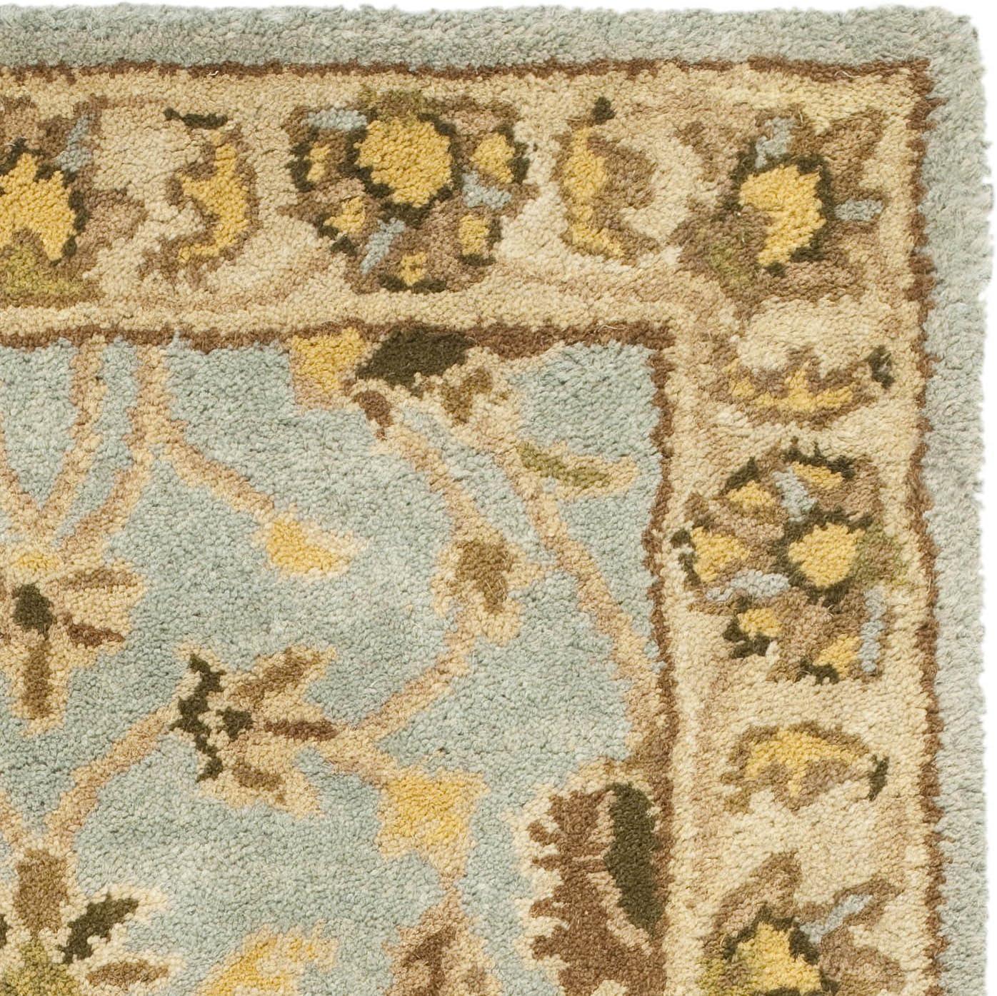 Heritage HG913 Handmade Accent Rug - 2'x3' - Light Blue/Beige - Safavieh