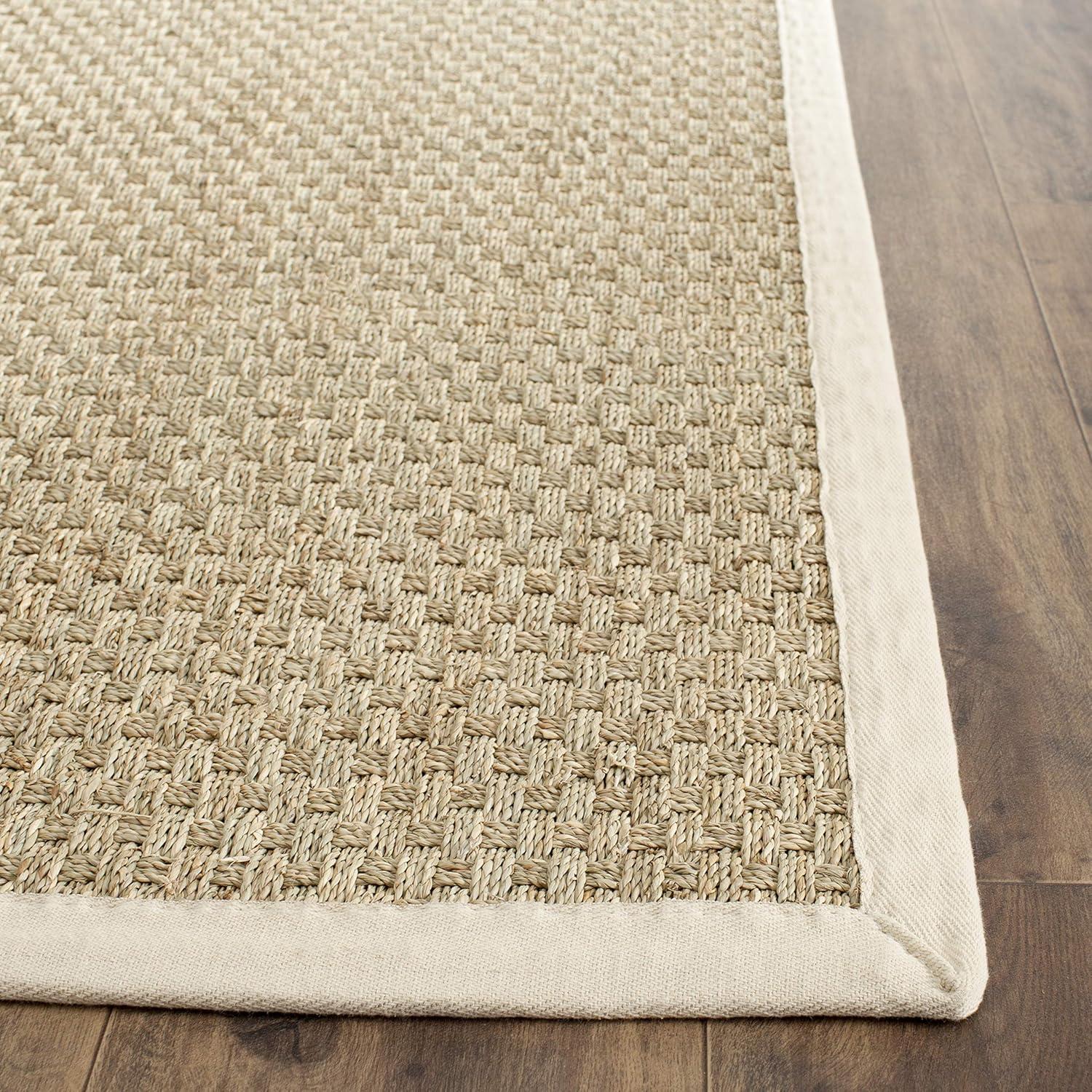 Natural Fiber NF114 Power Loomed Indoor Area Rug - Natural/Ivory - 4'x6' - Safavieh