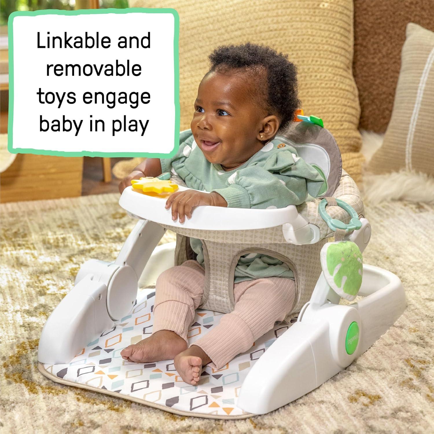 Ingenuity Prop Spot 2-in-1 Sit-Up Infant Floor Seat - Green