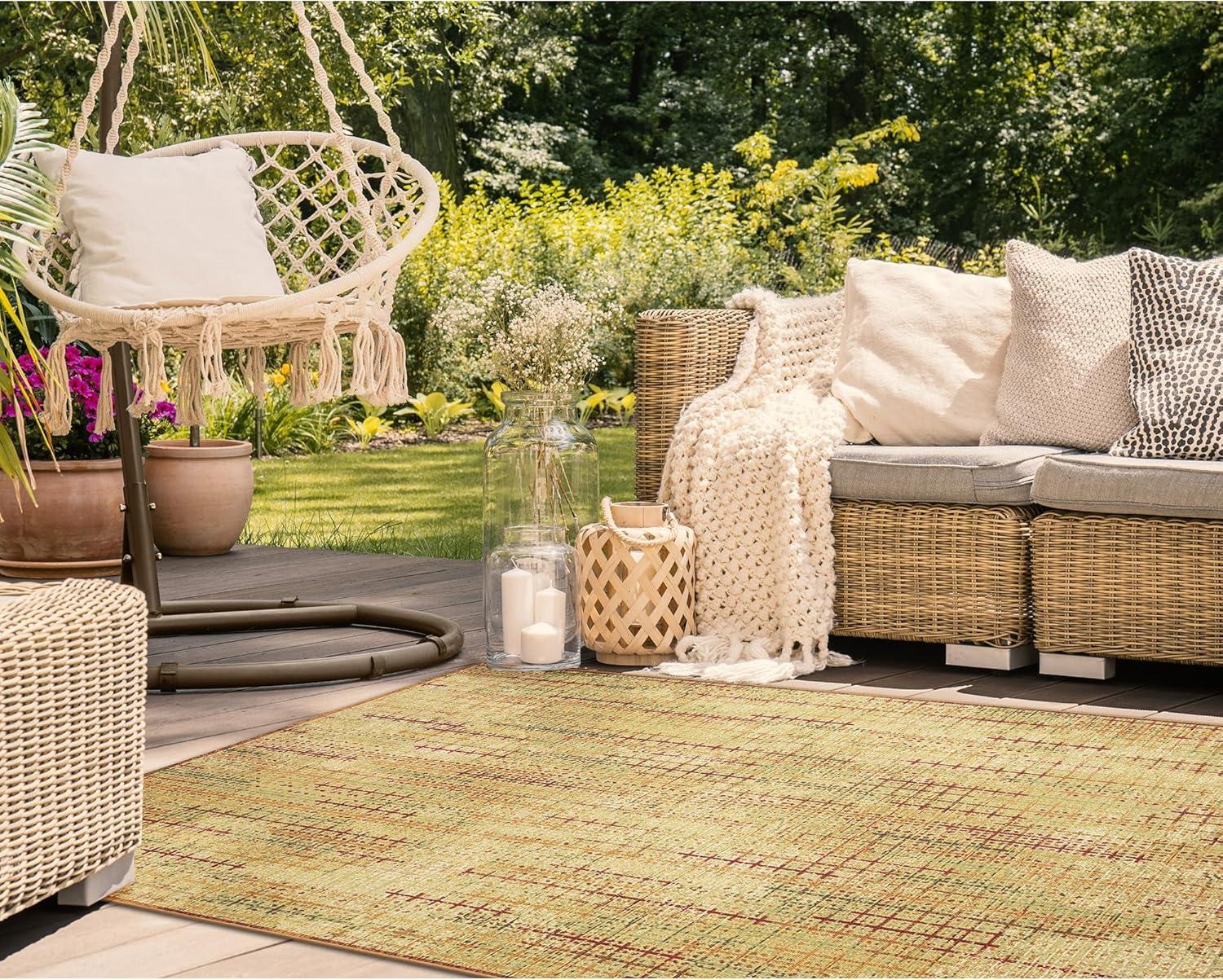 Liora Manne Marina Geometric Indoor/Outdoor Rug..