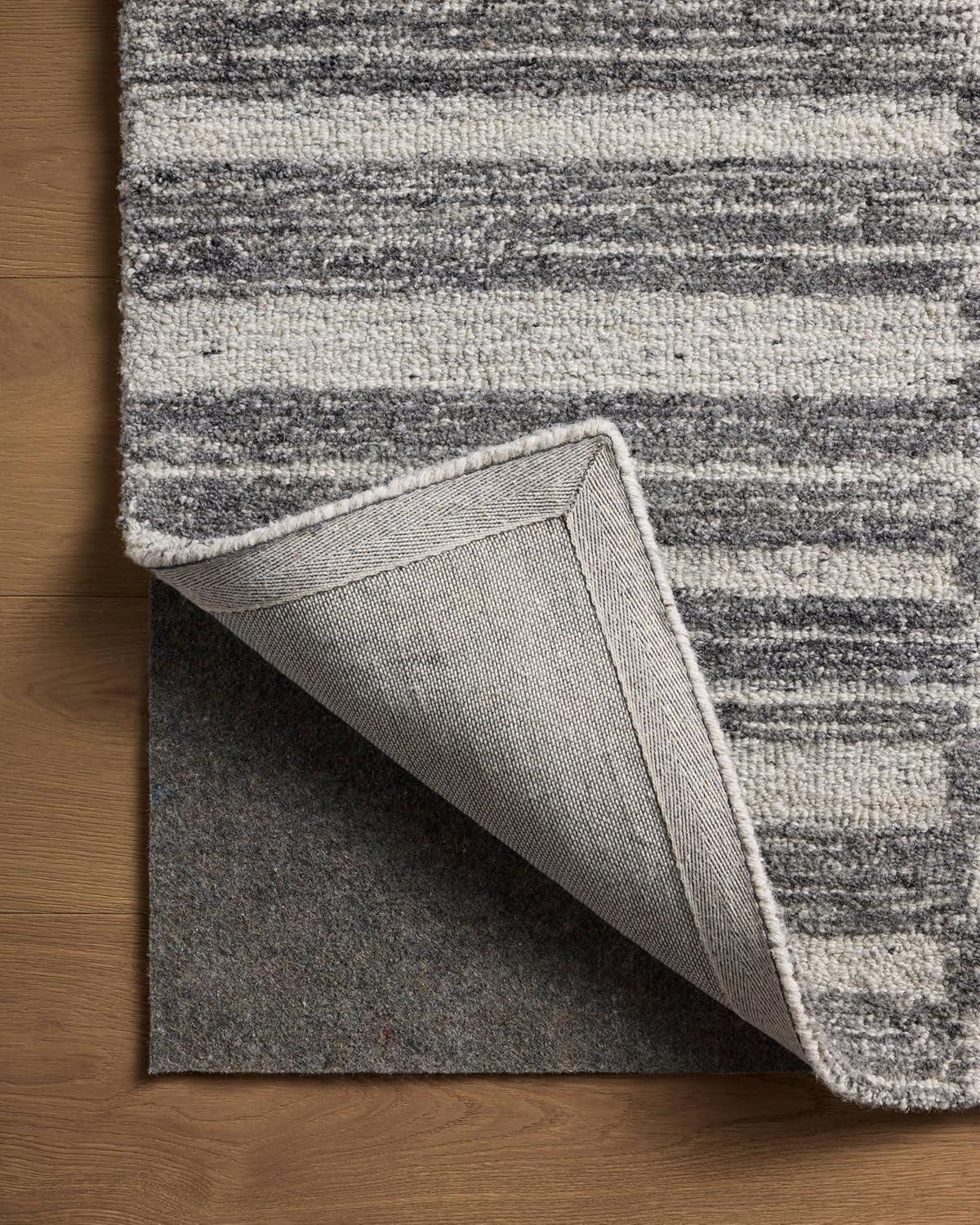 Rae Charcoal Mist Hand-Tufted Wool 9x13 Area Rug