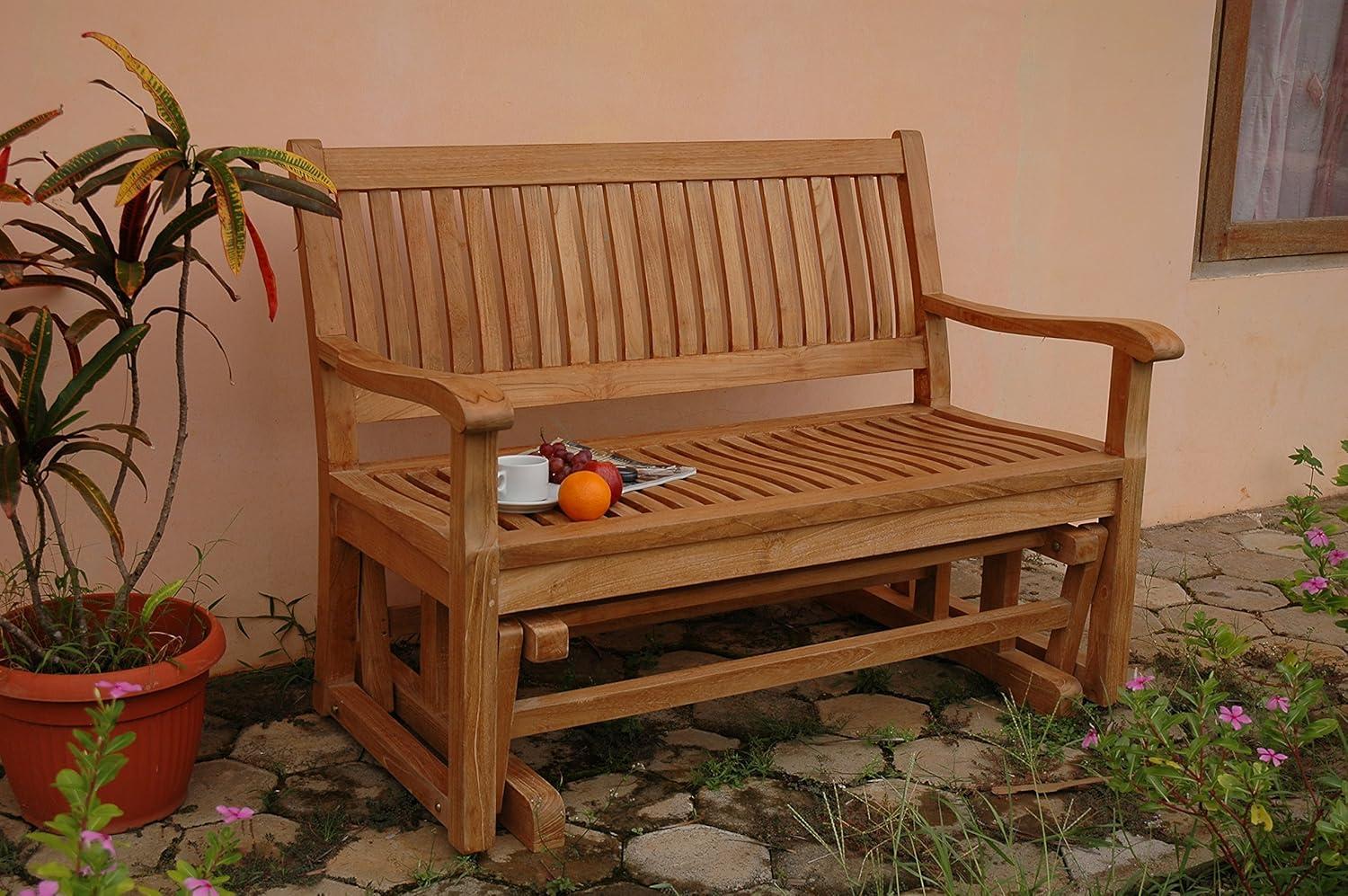 Anderson Teak Del-Amo Teak Outdoor Bench