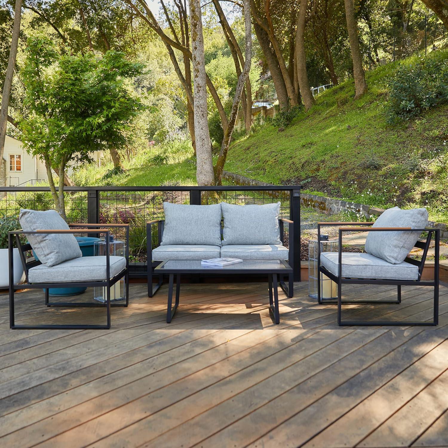 EAST OAK 4-piece sofa set