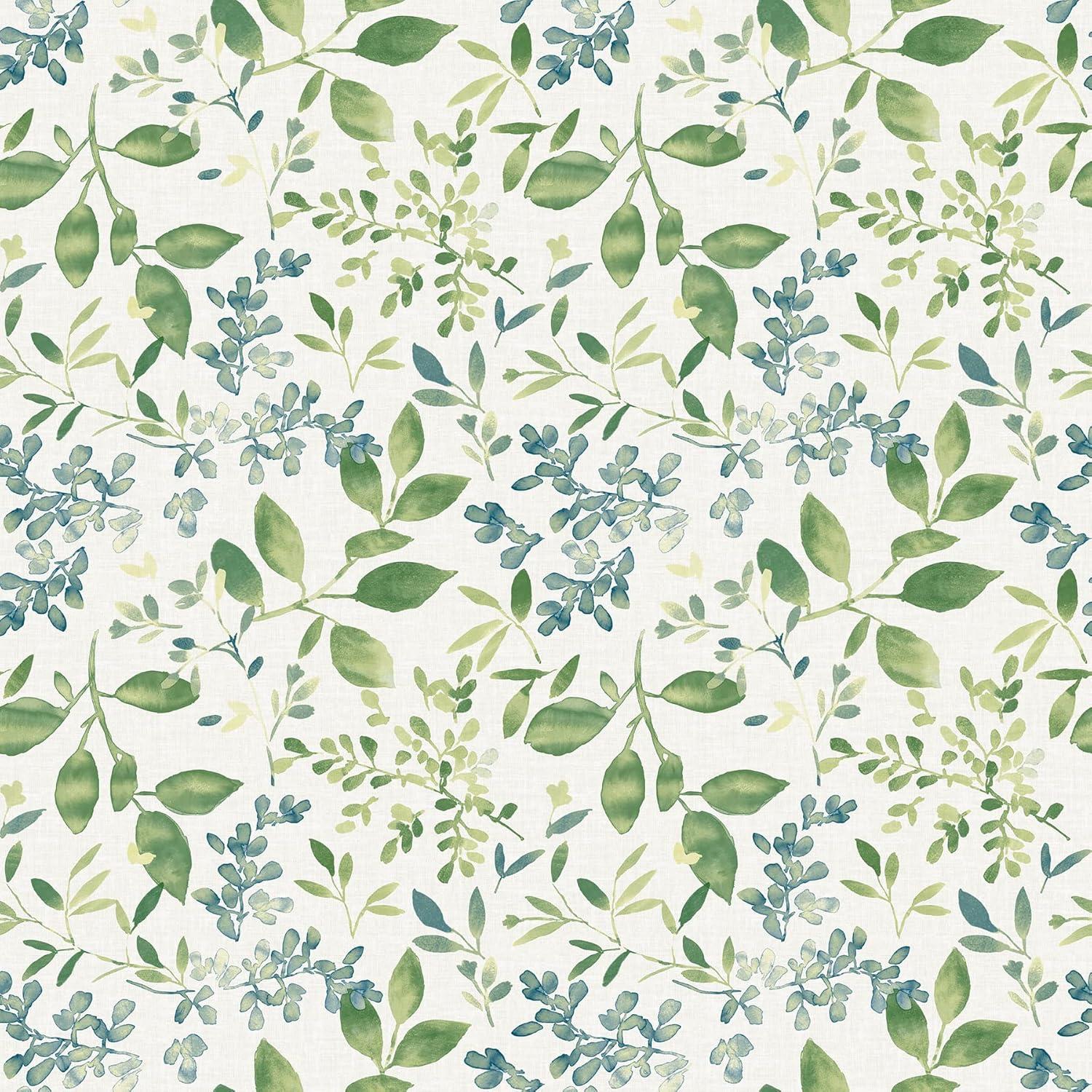 Tinker Green Woodland Botanical Wallpaper Roll