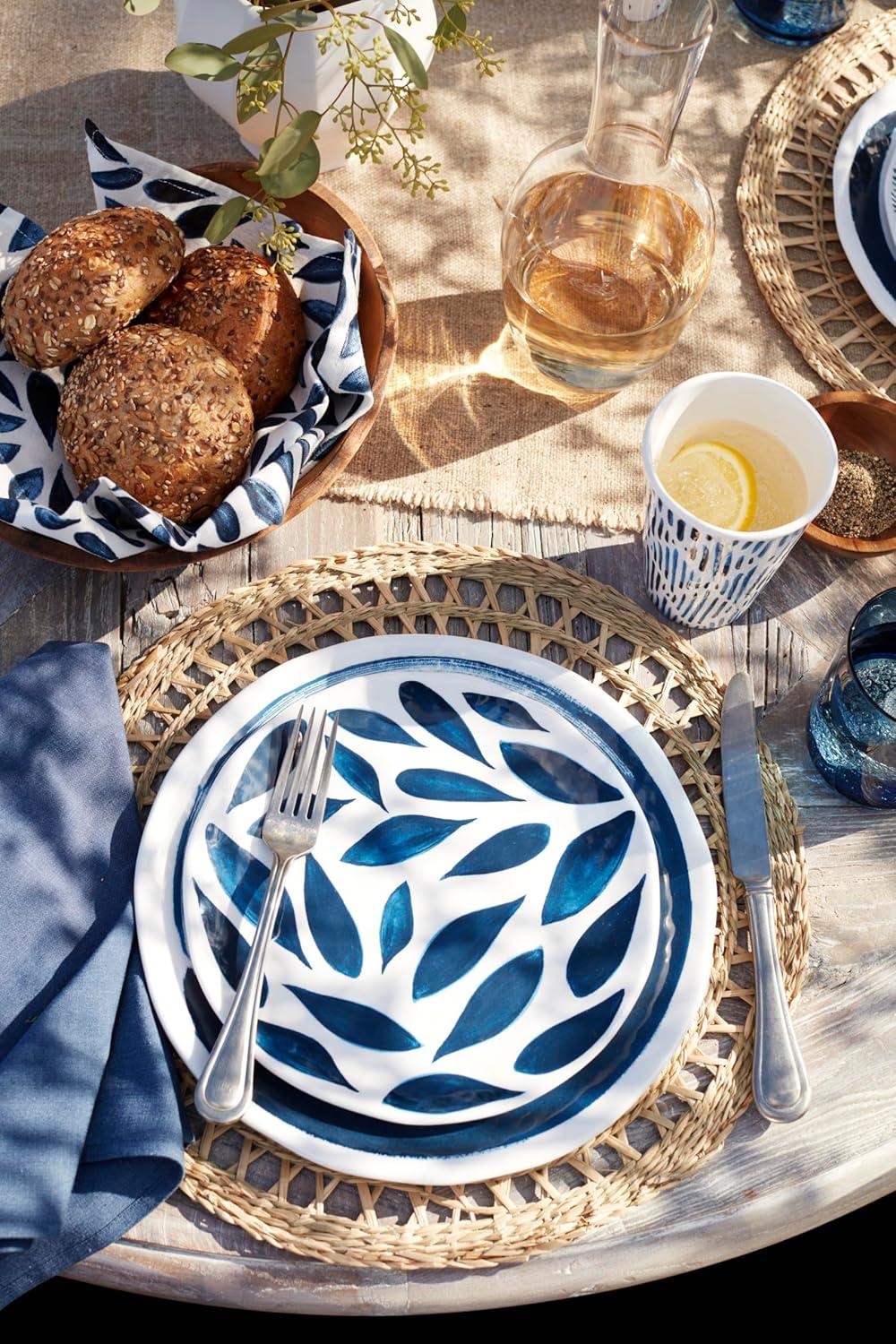 Lenox Blue Bay Melamine 20-Piece Dinnerware Set
