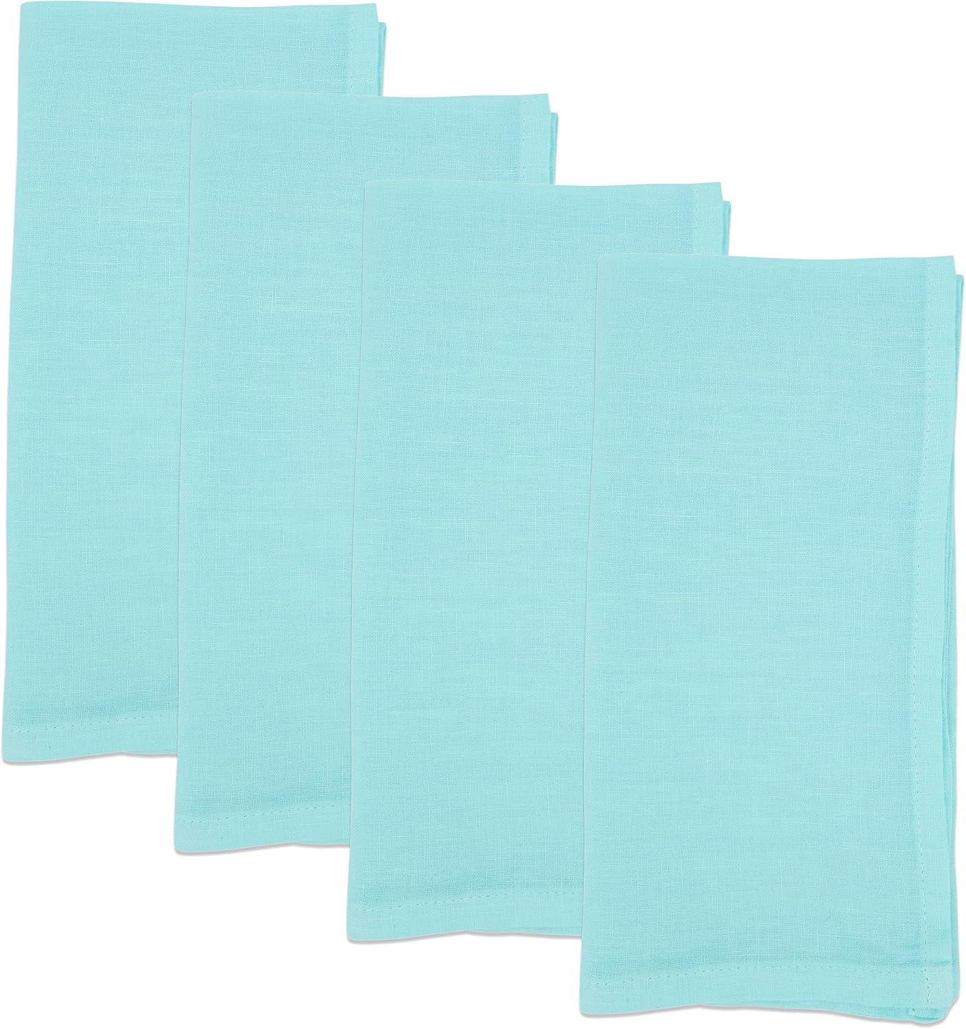 Saro Lifestyle Pure Linen Elegance Table Napkin (Set of 4)