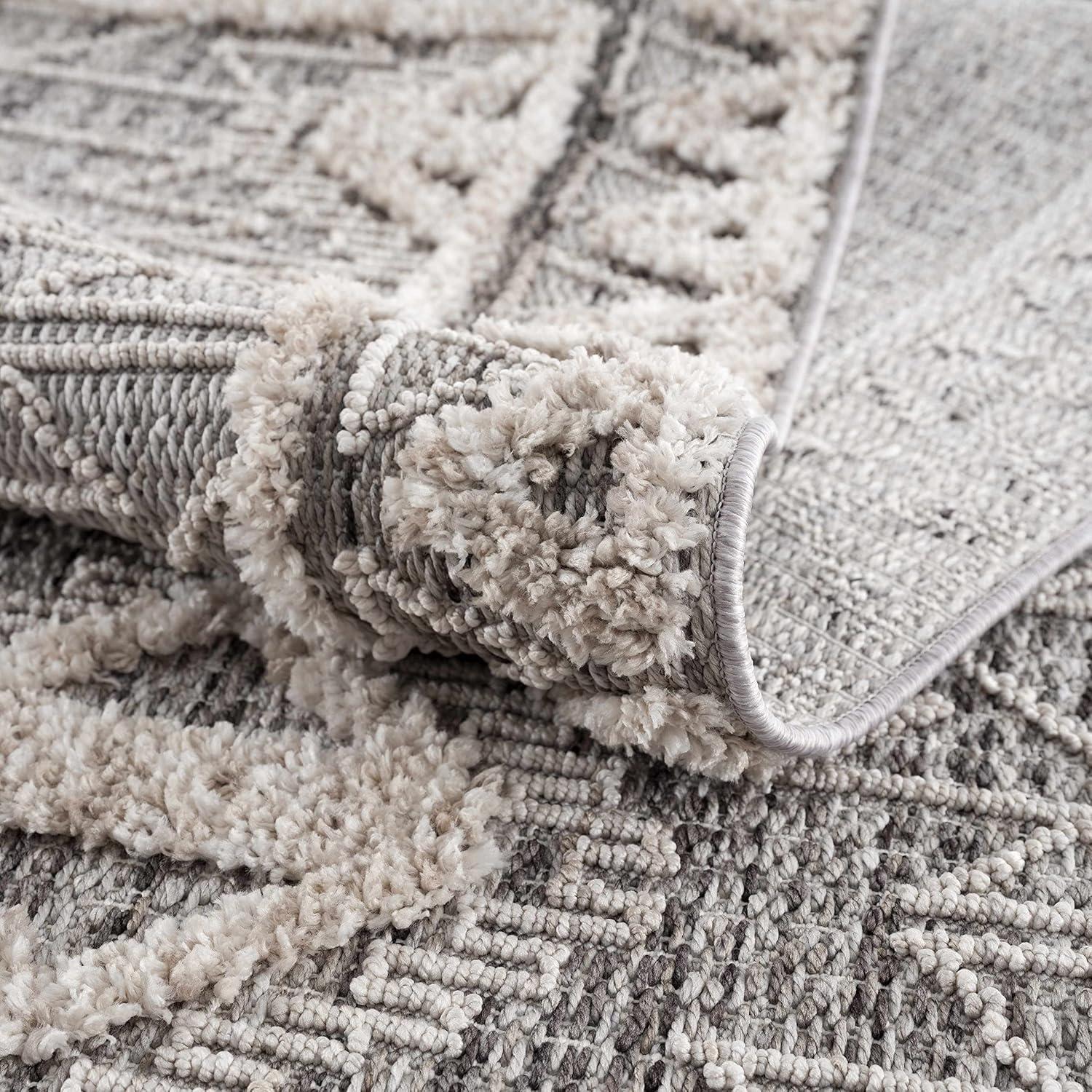 Hauteloom Rectangle Area Rug   Charcoal