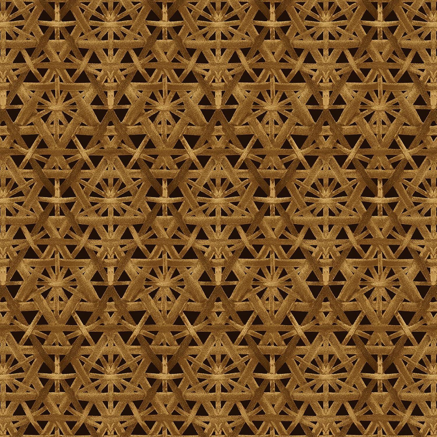 Tommy Bahama Rattan Lattice Geometric 18' L x 20.5" W Peel & Stick Wallpaper Roll