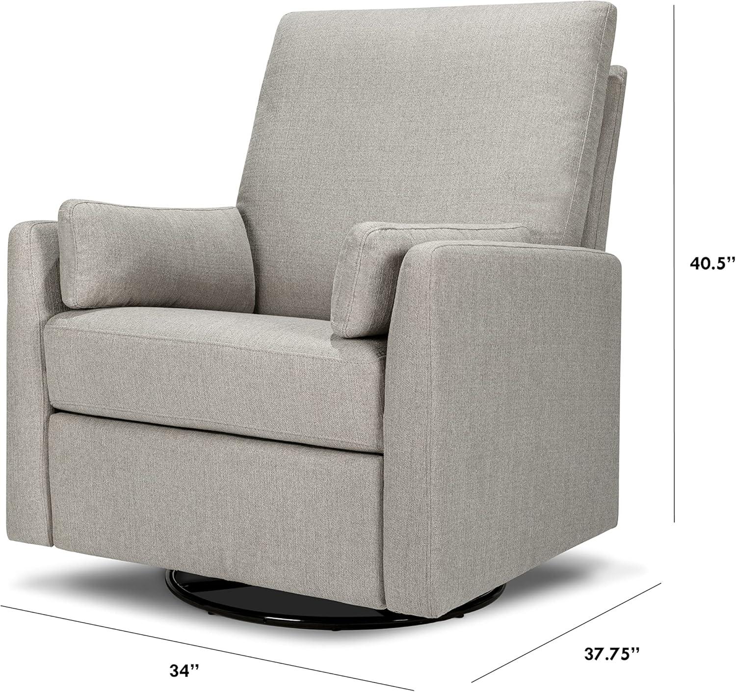 Ethan Swivel Recliner in Performance Fabric