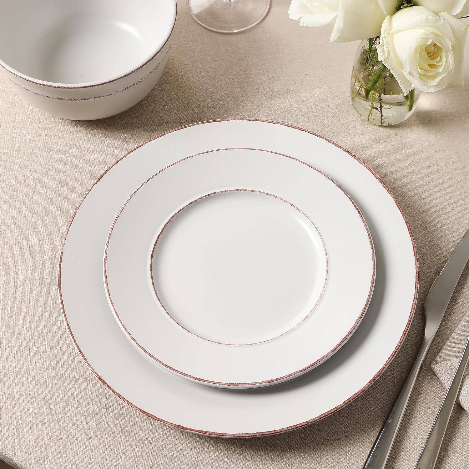 Earth & Clay Earth & Clay Hazel 24-Piece Dinnerware Set Stoneware (Set of 24)