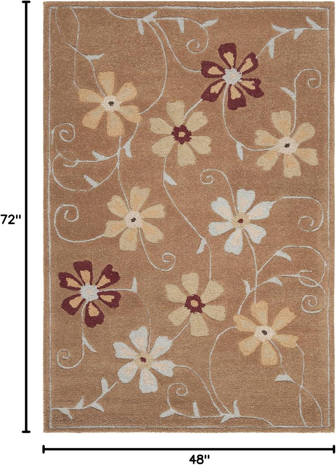 Blossom BLM784 Hand Hooked Area Rug  - Safavieh