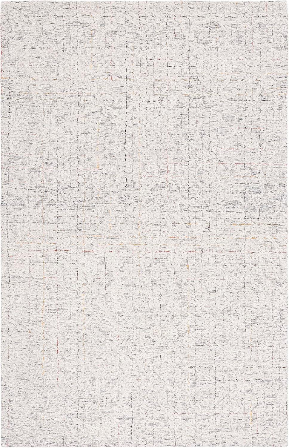 Metro MET879 Hand Tufted Indoor Accent Rug - Grey/Ivory - 3'x5' - Safavieh