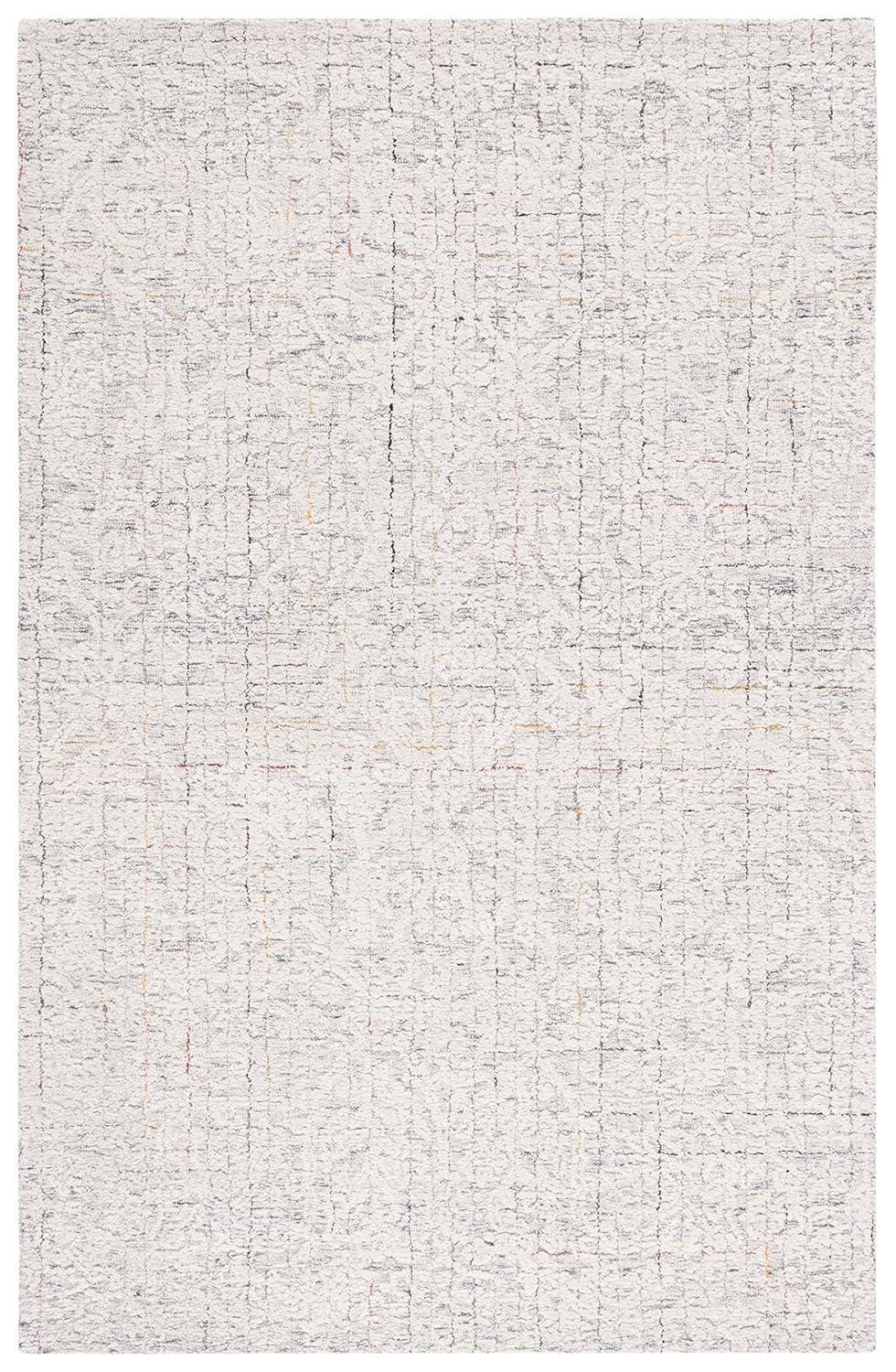 Metro MET879 Hand Tufted Indoor Accent Rug - Grey/Ivory - 3'x5' - Safavieh