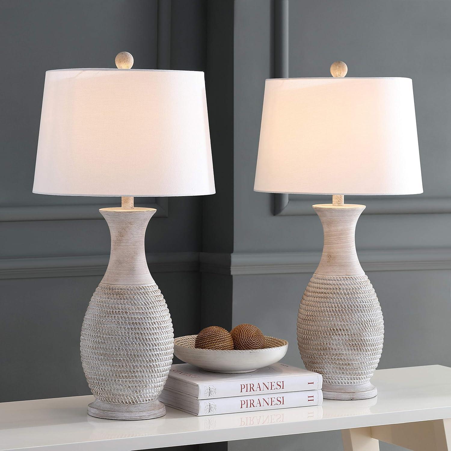 Ophelia & Co. Plath Resin Table Lamp (Set of 2)