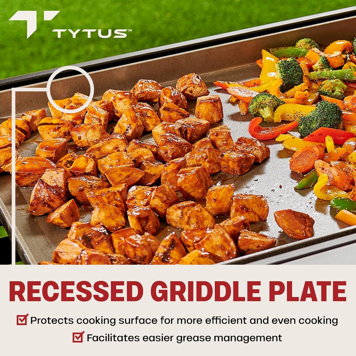 TYTUS Fresno 4 - Burner Gas Griddle