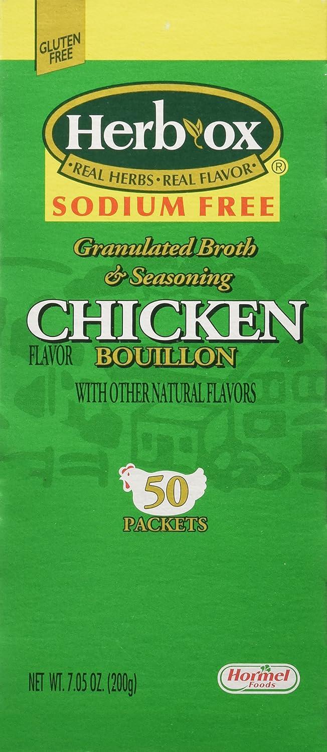 Herb Ox - Sodium Free Chicken Bouillon - 50ct