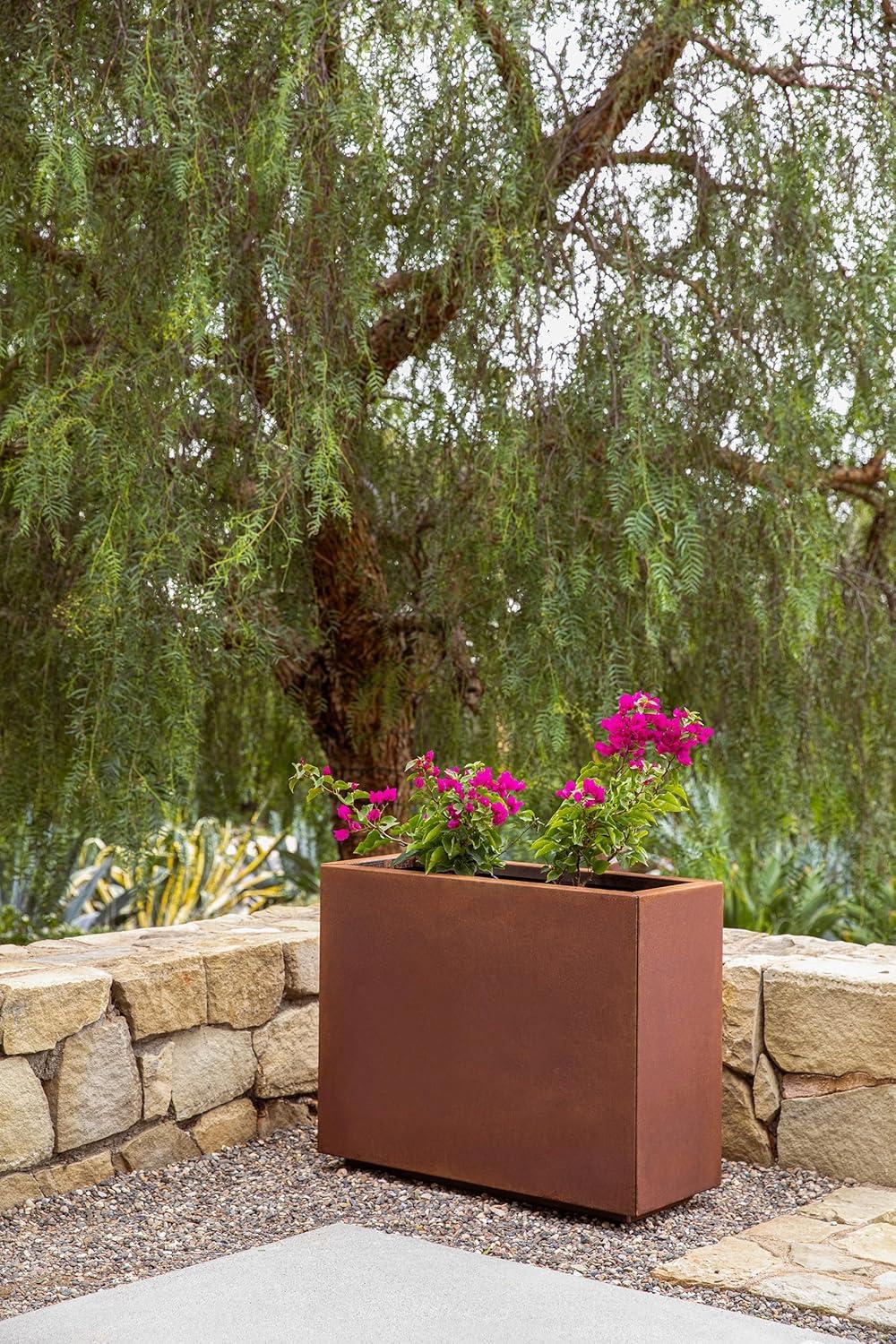 Corten Steel Series Span Planter