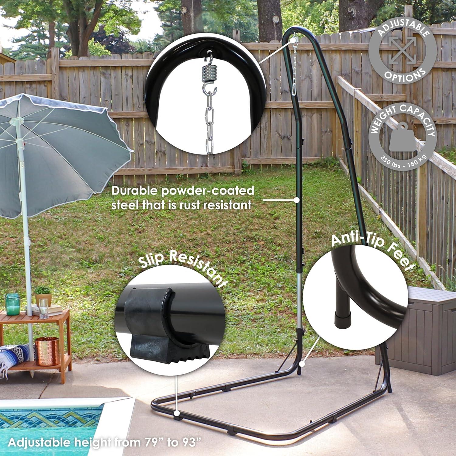 Steel Hammock Chair Stand