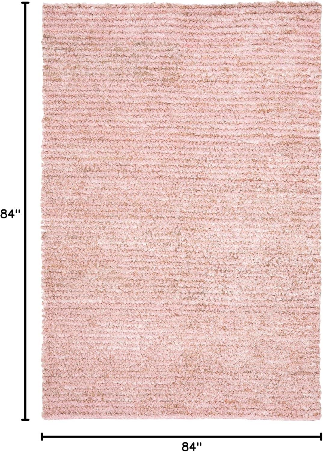 Classic Shag SG640 Hand Woven Area Rug - White/Beige - 7'x7' - Safavieh.