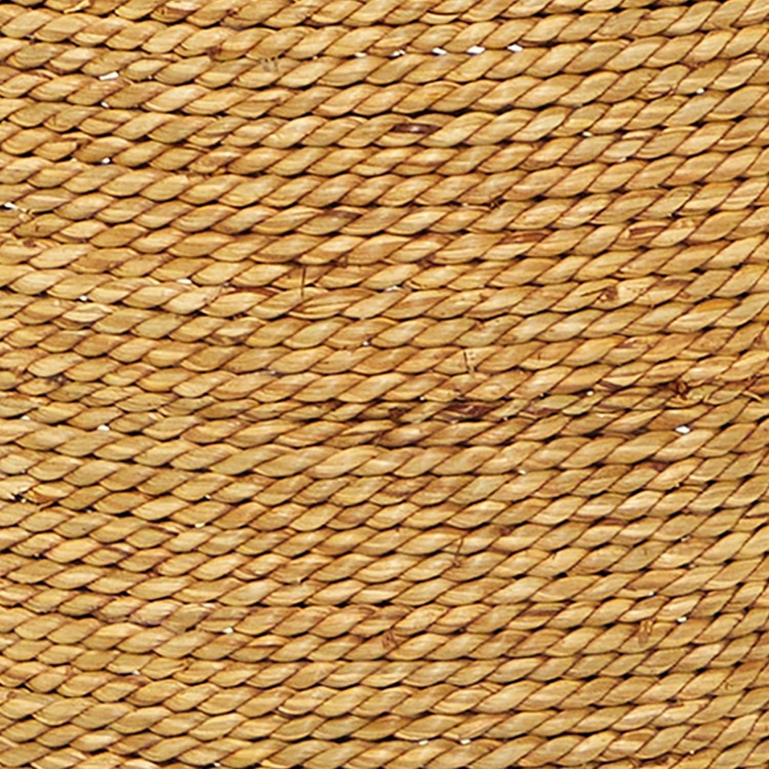 Deco 79 Seagrass Handmade Decorative Vase Tall Woven Floor Centerpiece Vase, Vase for Home Decoration 11" x 11" x 33", Brown