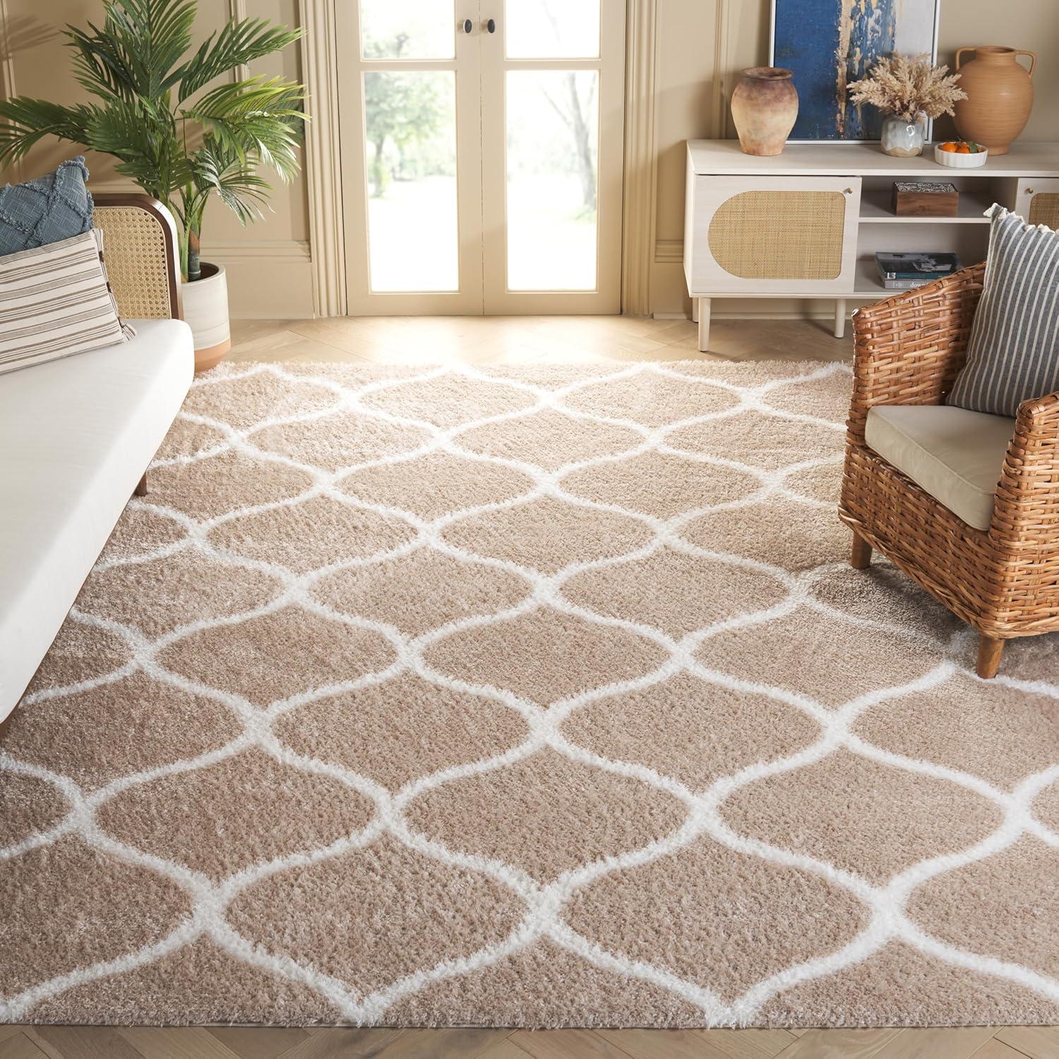 Tahoe Shag Performance Geometric Rug