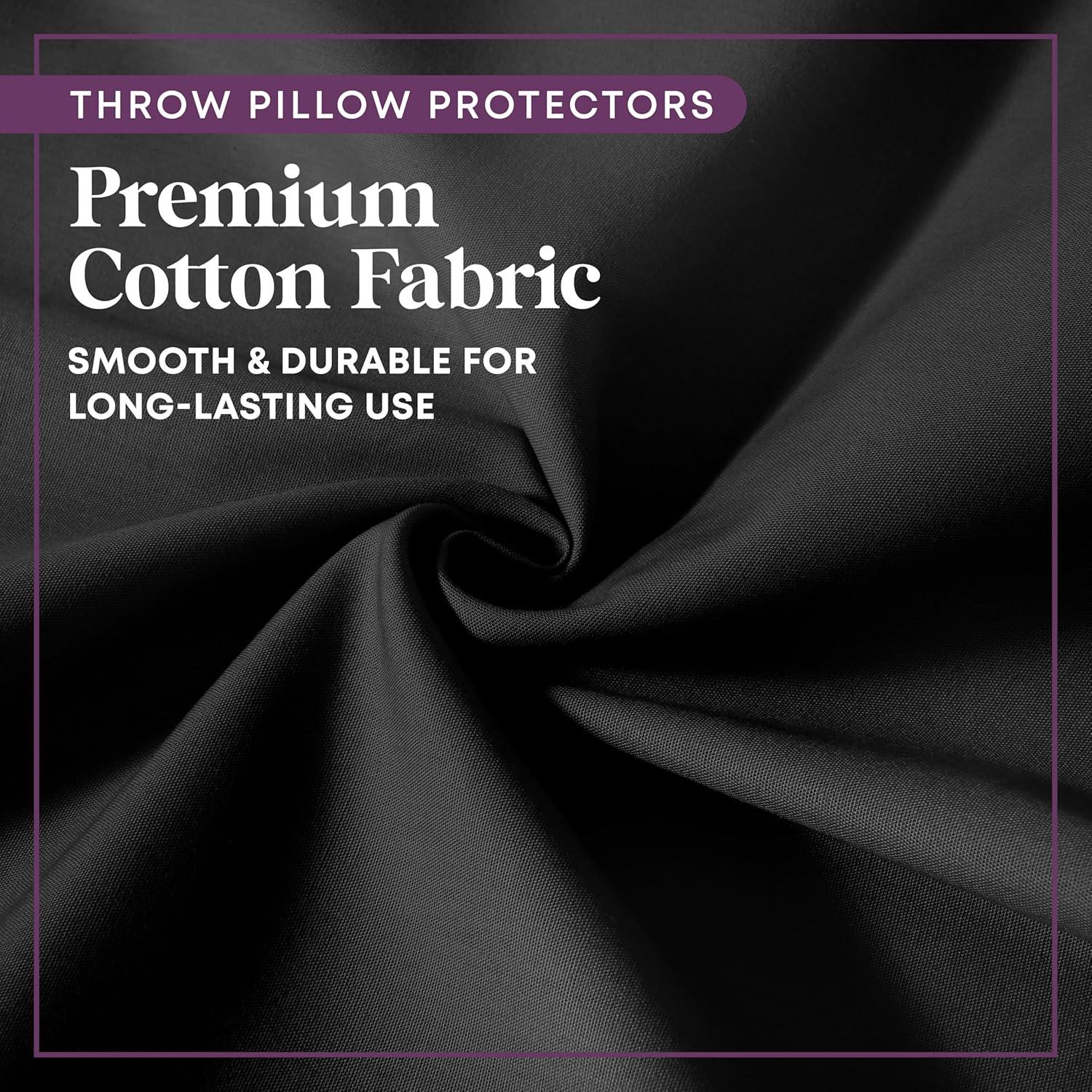 Circles Home, 100% Cotton Zippered Pillow Protector