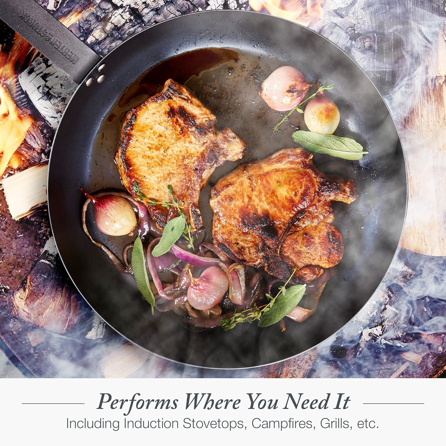 Merten and Storck Merten & Storck Pre-Seasoned Carbon Steel