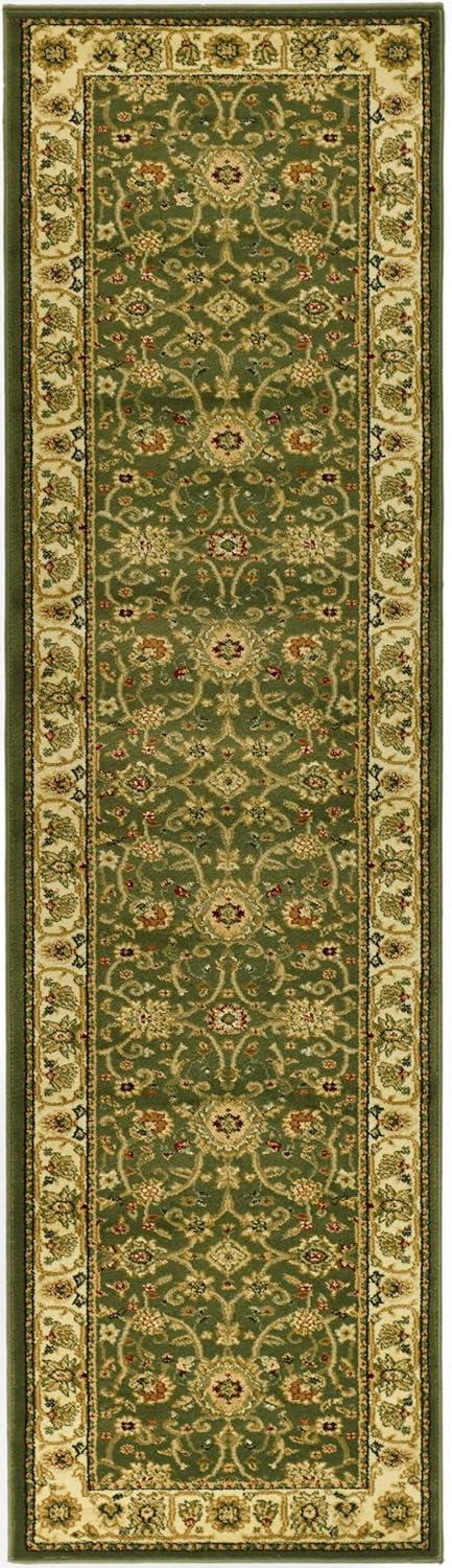 Lyndhurst LNH212 Power Loomed Accent Rug - Sage/Ivory - 2'3"x4' - Safavieh