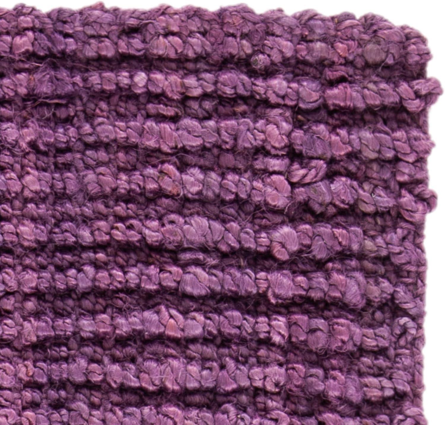 Natural Fiber NF447 Hand Woven Indoor Accent Rug - Purple - 2'x3' - Safavieh.
