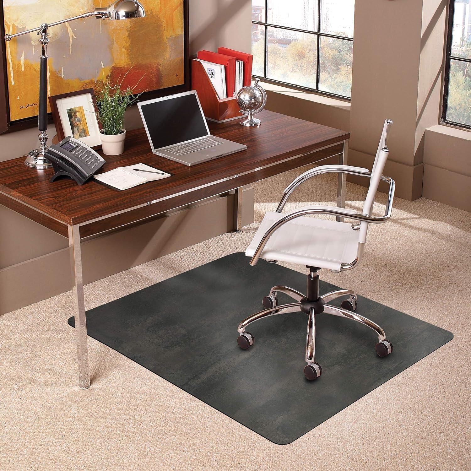 Trendsetter Medium Pile Carpet Straight Rectangle Chair Mat