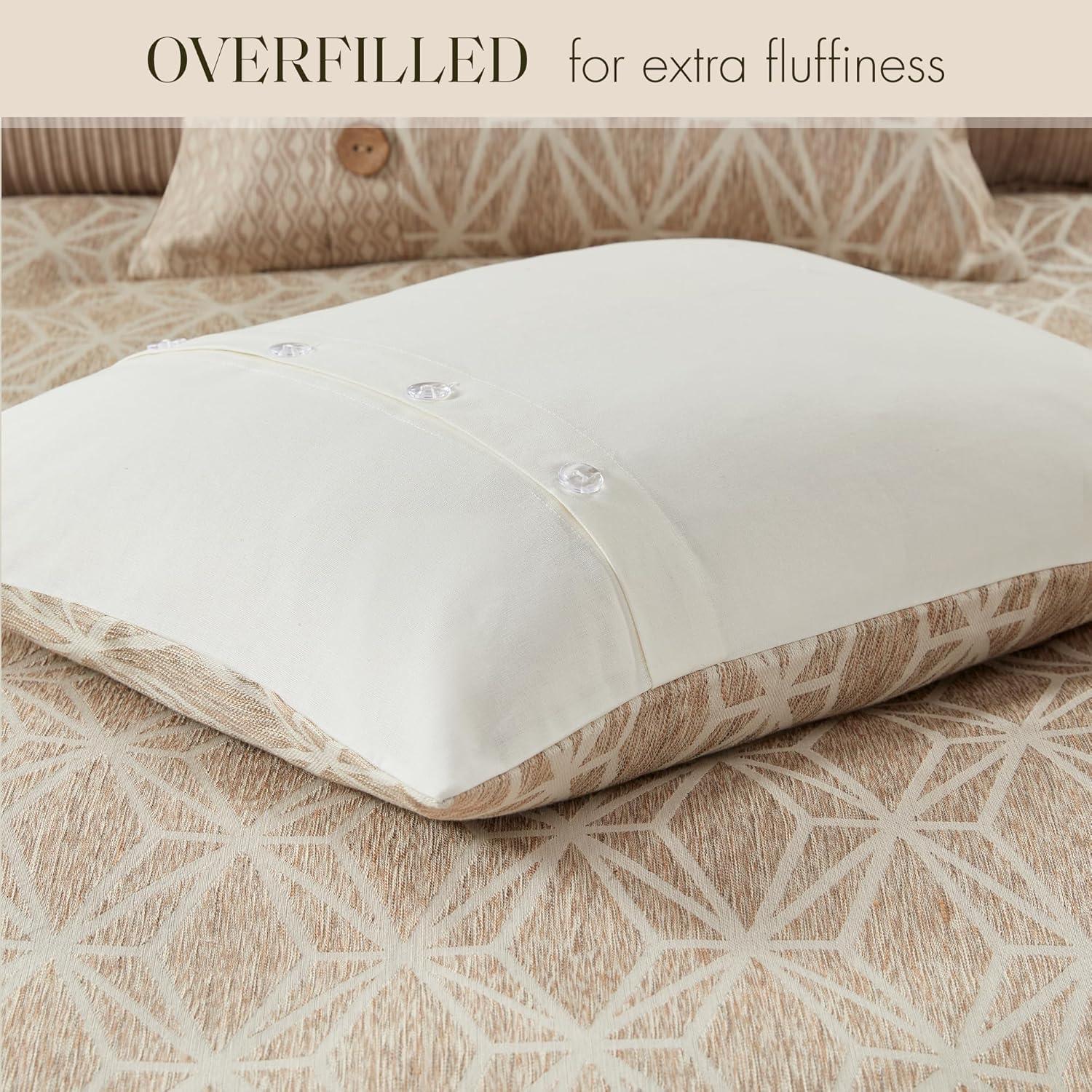 Madison Park Signature Madison Park Signature Grace Geometric Oversized Jacquard Comforter Set