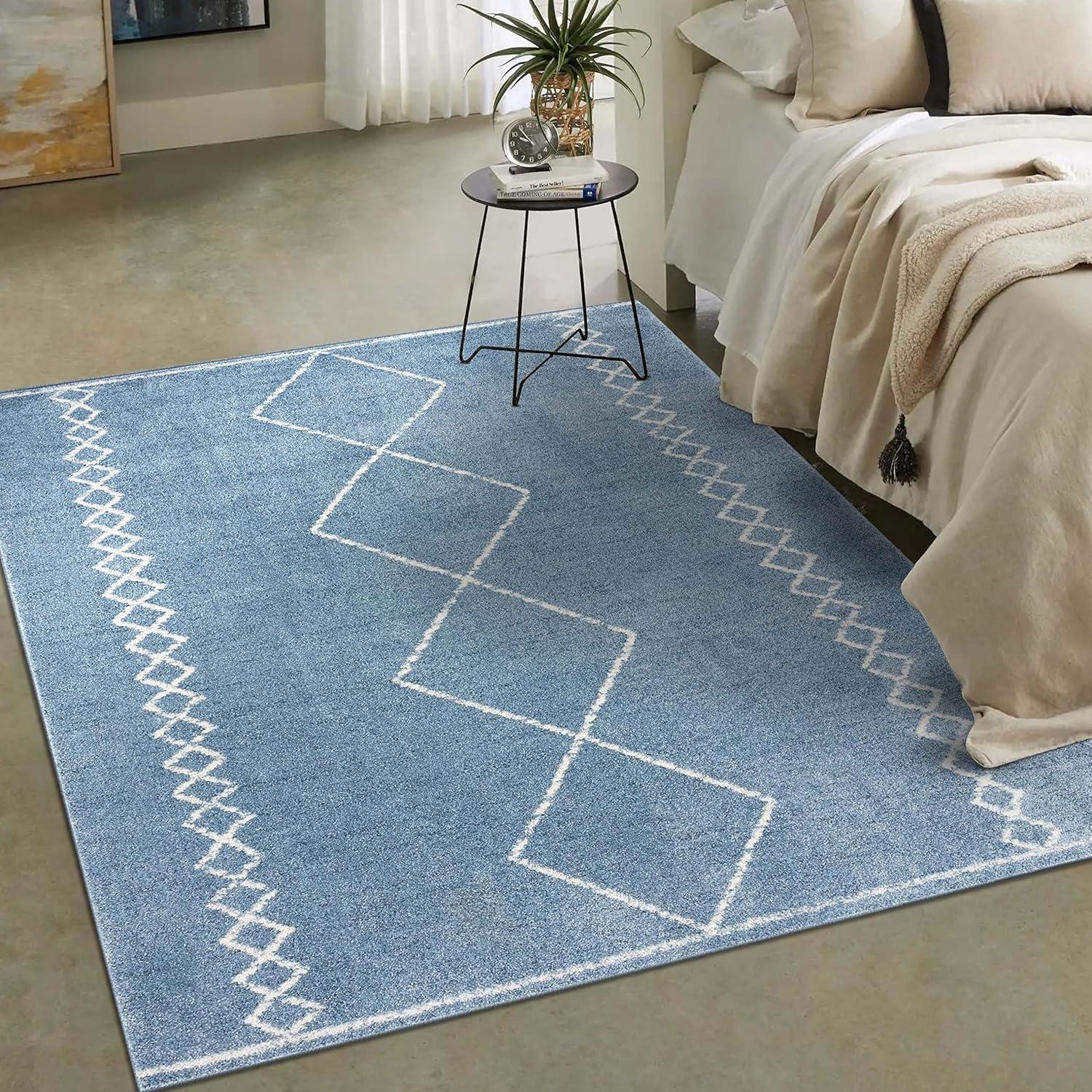 Luxe Weavers Moroccan Geometric Area Rug