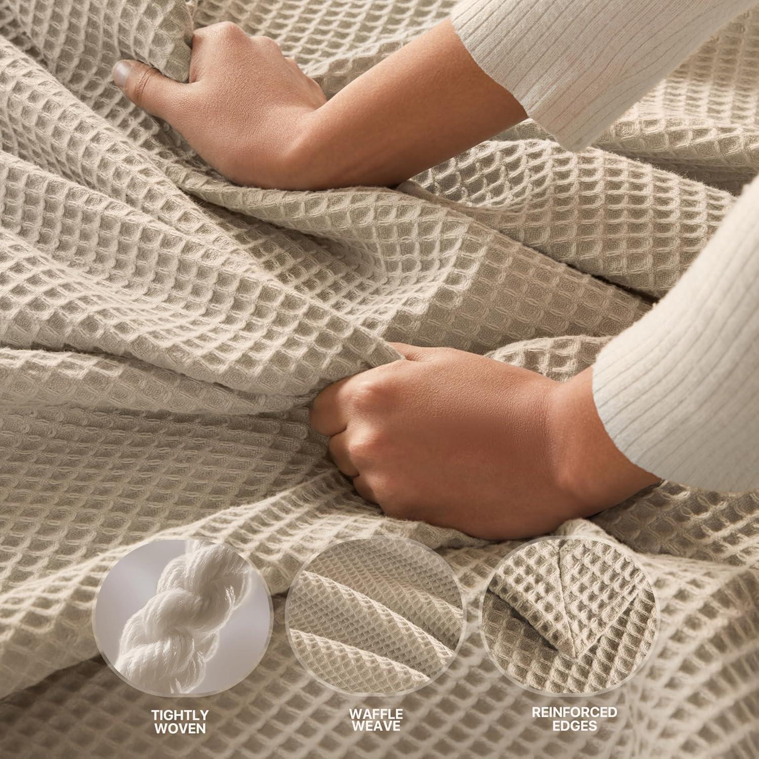 Waffle Weave Cotton Blanket