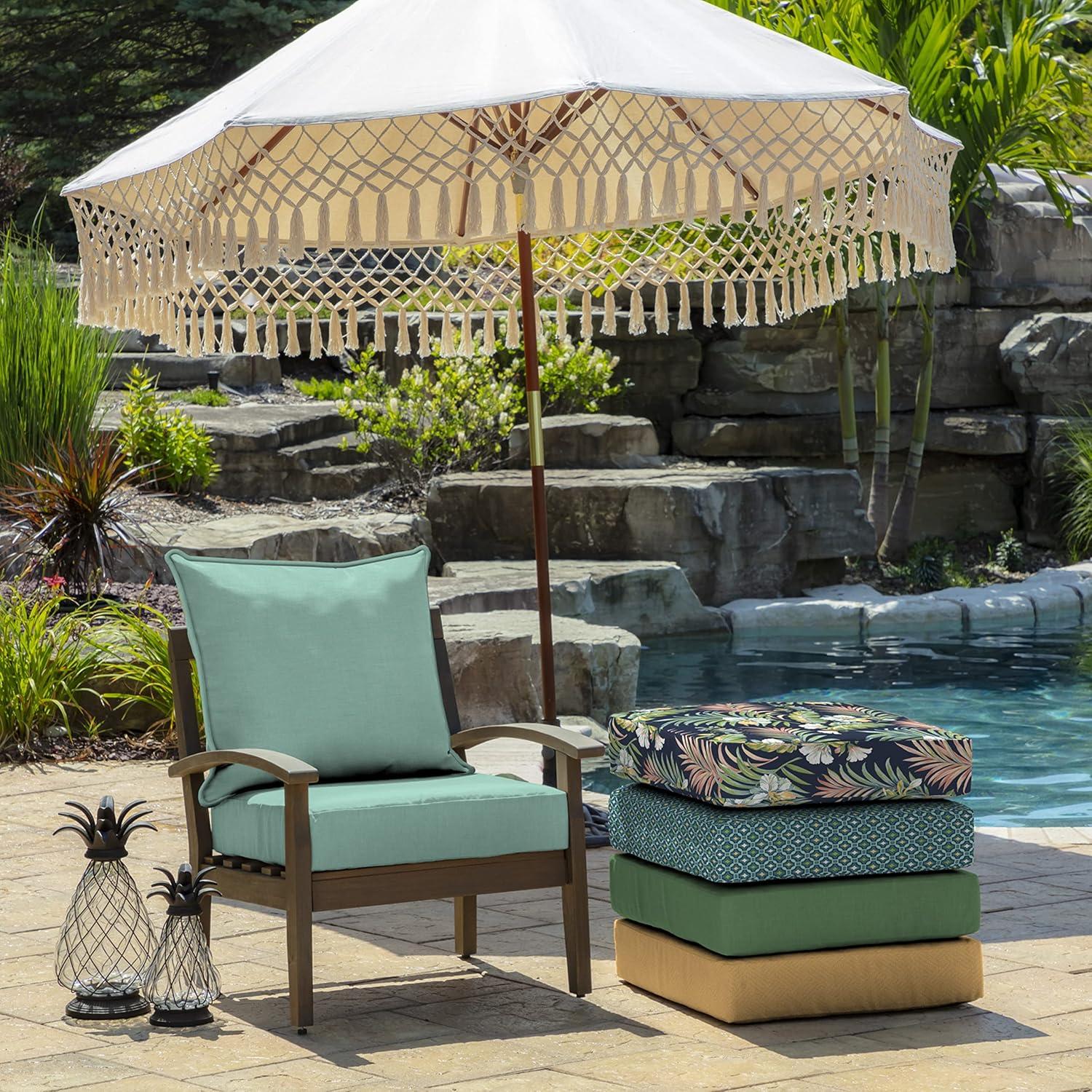 Aqua Leala Outdoor Deep Seat Cushion Set